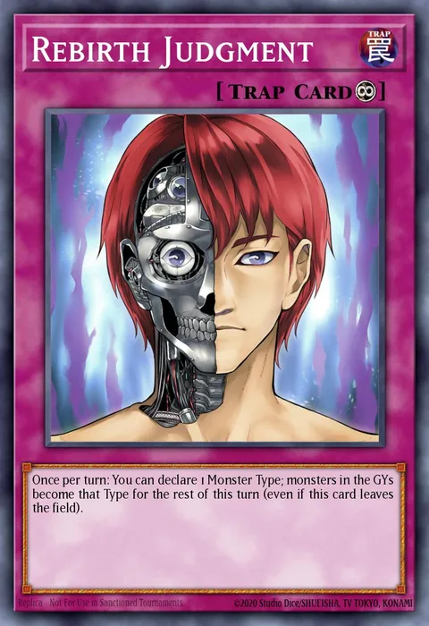 Rebirth Judgment trading card