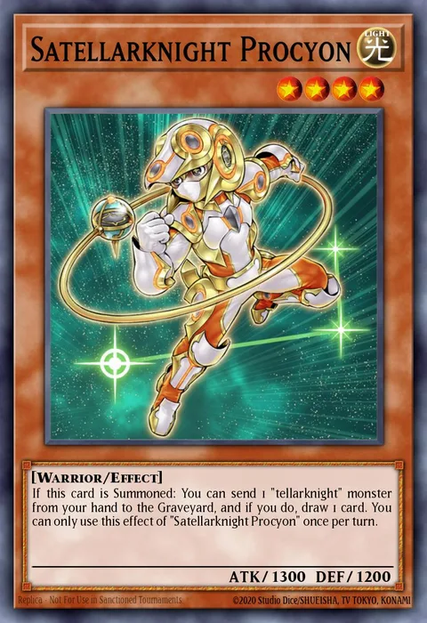 Satellarknight Procyon trading card