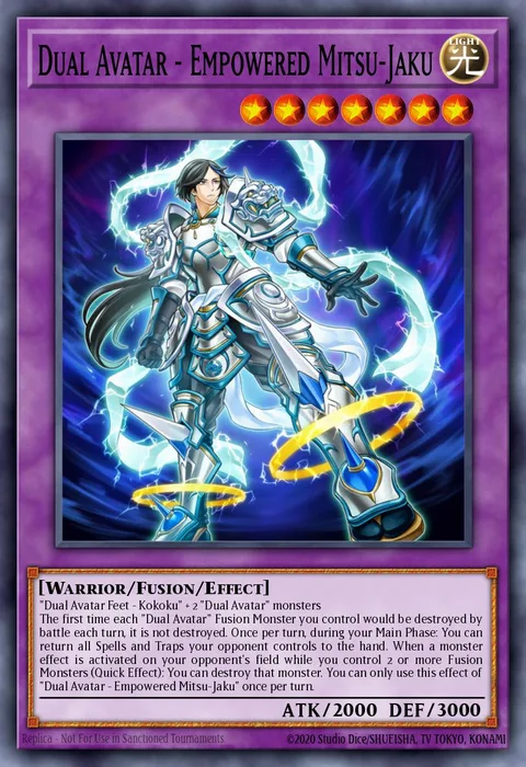 Dual Avatar - Empowered Mitsu-Jaku trading card