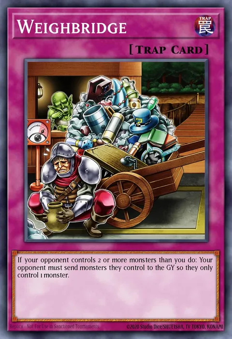 Weighbridge trading card