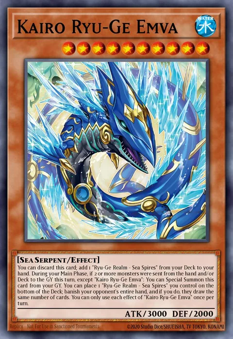 Kairo Ryu-Ge Emva trading card