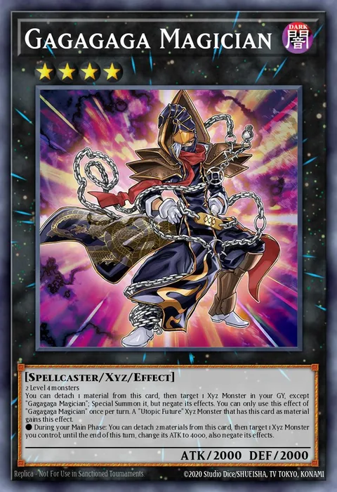 Gagagaga Magician trading card