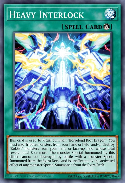 Heavy Interlock trading card