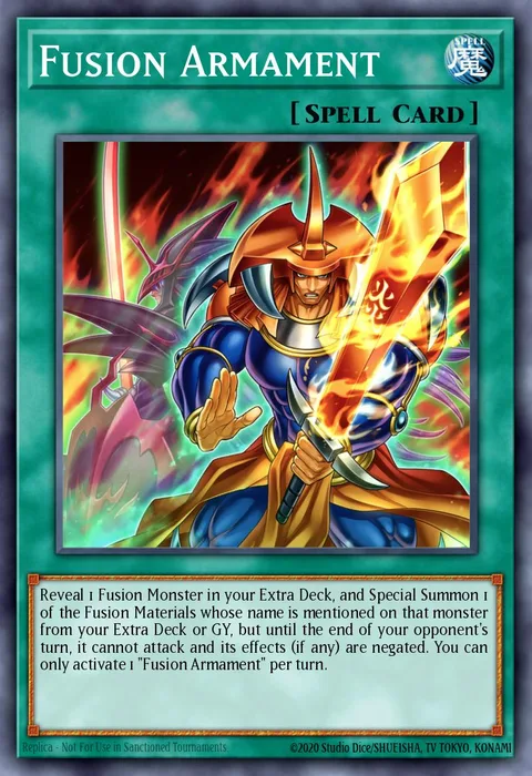 Fusion Armament trading card