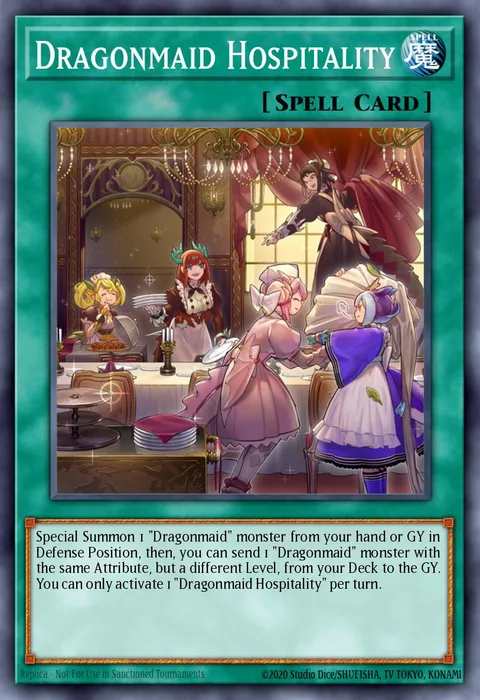Dragonmaid Hospitality trading card