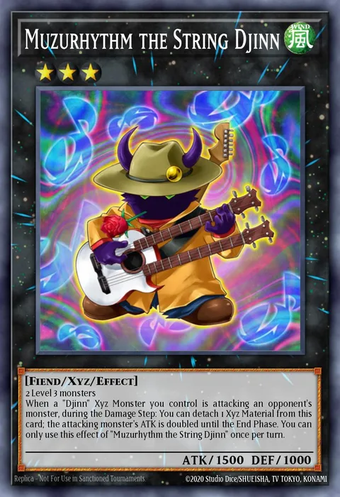 Muzurhythm the String Djinn trading card