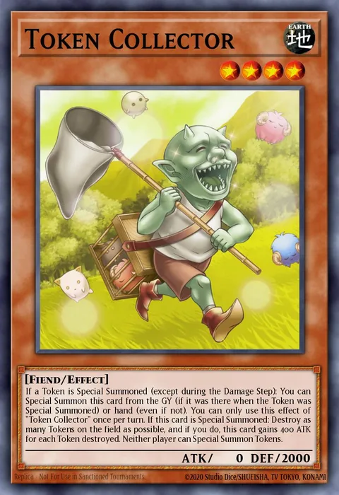 Token Collector trading card