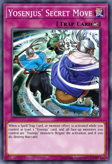 Yosenjus' Secret Move trading card