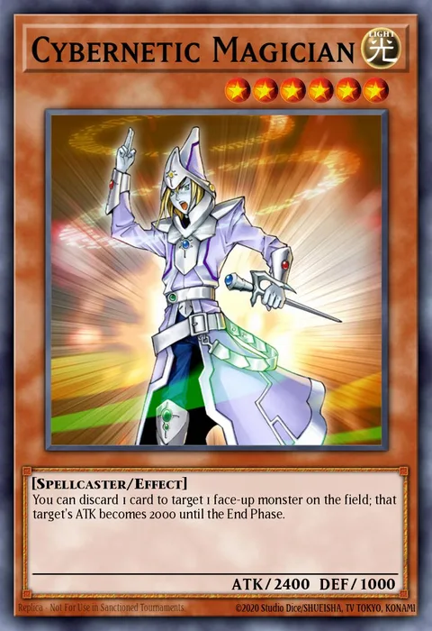 Cybernetic Magician trading card