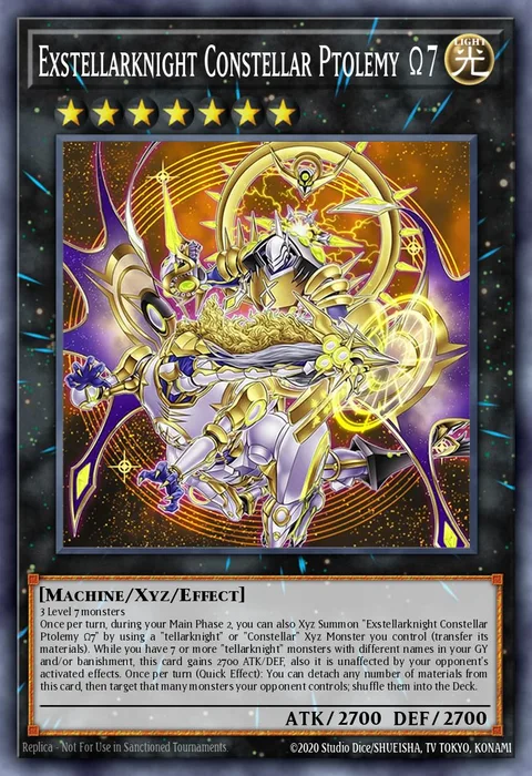 Exstellarknight Constellar Ptolemy Ω7 trading card