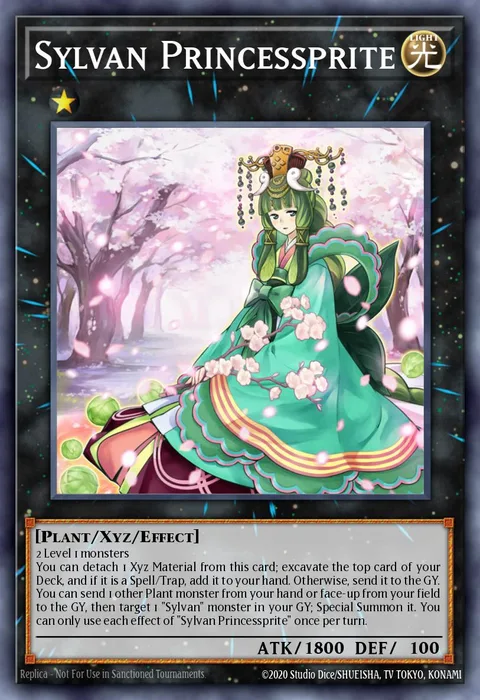 Sylvan Princessprite trading card