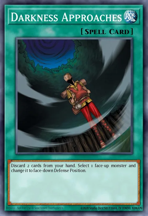 Darkness Approaches trading card