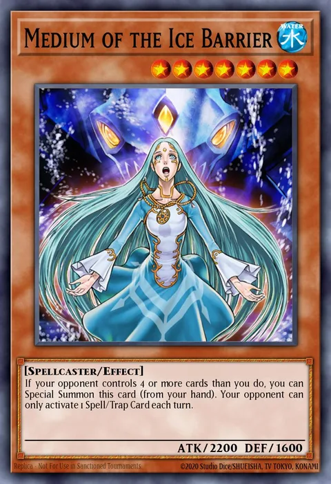 Medium of the Ice Barrier trading card