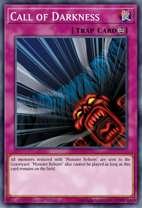 Call of Darkness trading card