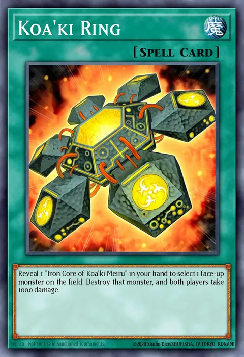 Koa'ki Ring trading card
