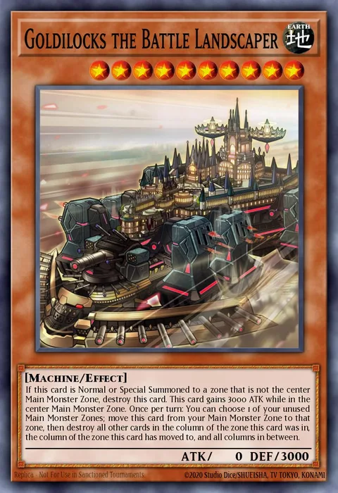 Goldilocks the Battle Landscaper trading card
