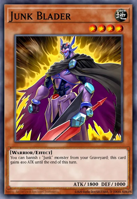 Junk Blader trading card