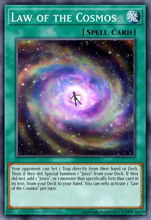 Law of the Cosmos trading card