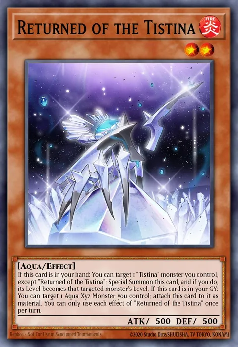 Returned of the Tistina trading card