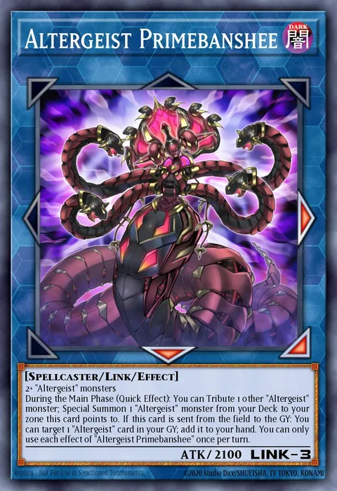 Altergeist Primebanshee trading card