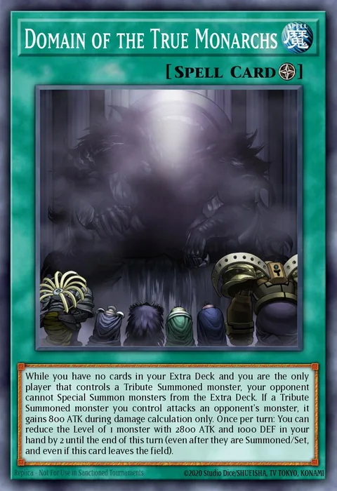 Domain of the True Monarchs trading card