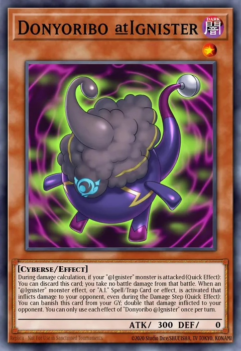 Donyoribo @Ignister trading card