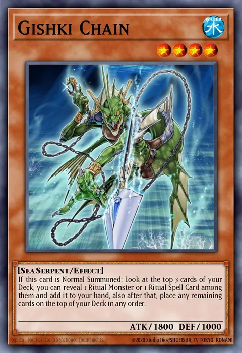 Gishki Chain trading card