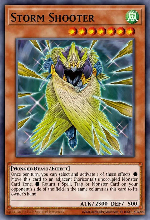 Storm Shooter trading card