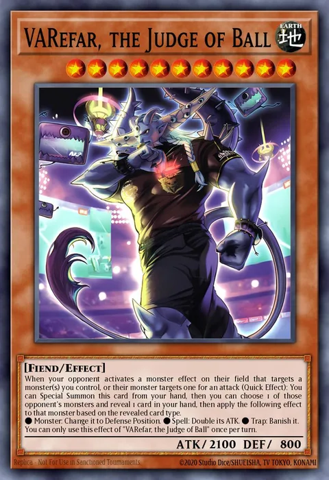 VARefar, the Judge of Ball trading card
