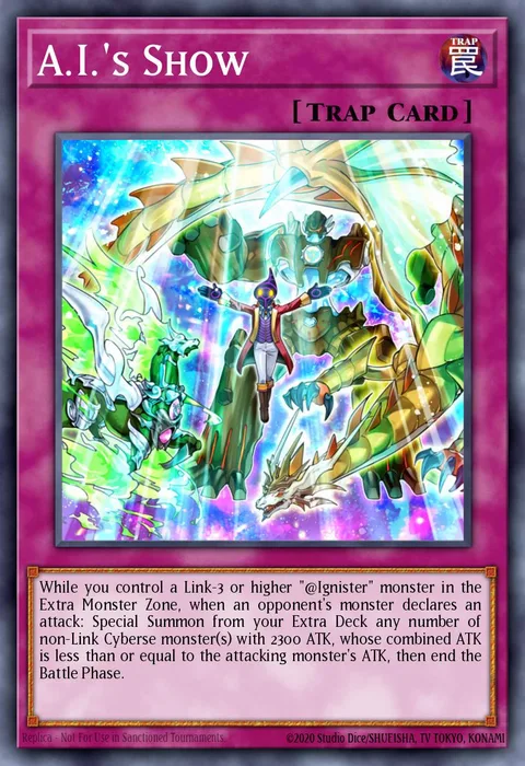 A.I.'s Show trading card
