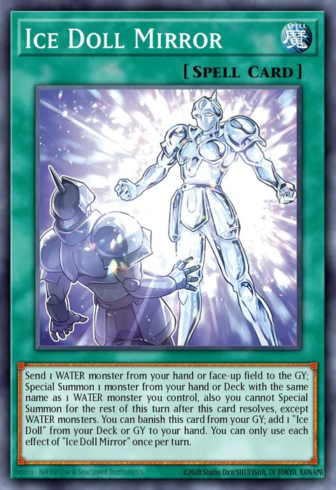 Ice Doll Mirror trading card
