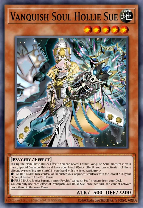 Vanquish Soul Hollie Sue trading card