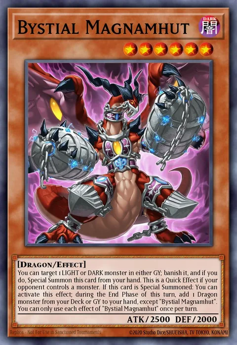 Bystial Magnamhut trading card