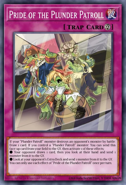 Pride of the Plunder Patroll trading card