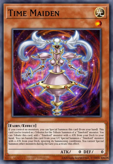 Time Maiden trading card