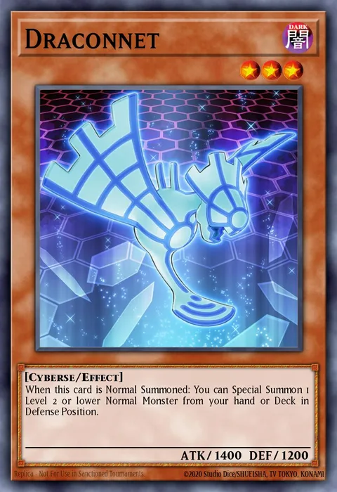 Draconnet trading card