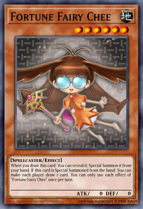 Fortune Fairy Chee trading card