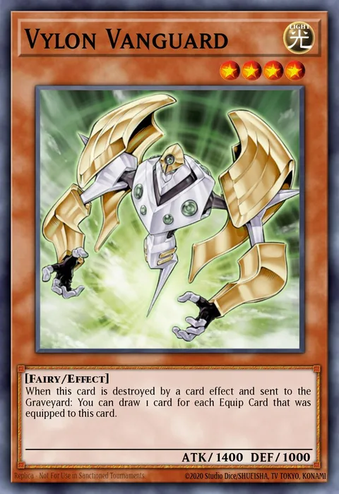 Vylon Vanguard trading card