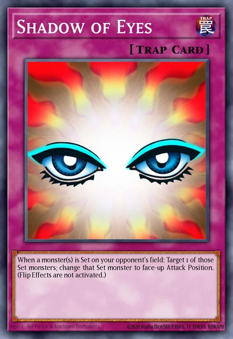 Shadow of Eyes trading card