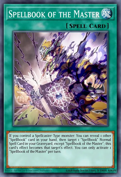 Spellbook of the Master trading card
