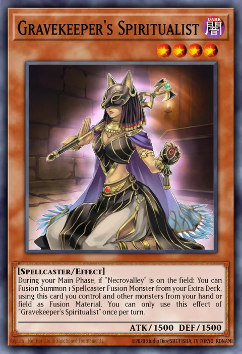 Gravekeeper's Spiritualist trading card
