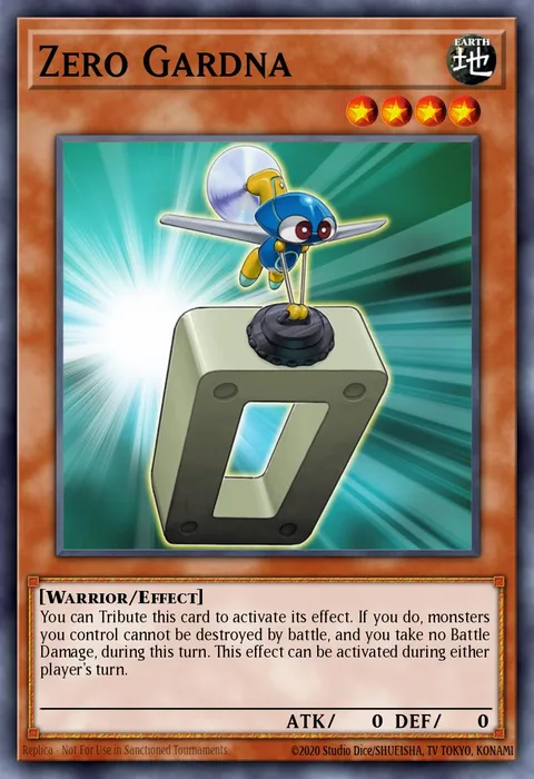 Zero Gardna trading card
