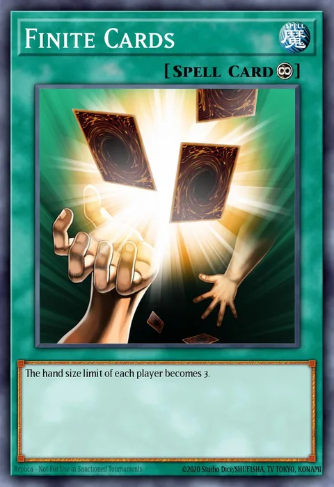 Finite Cards trading card