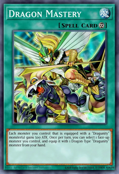 Dragon Mastery trading card