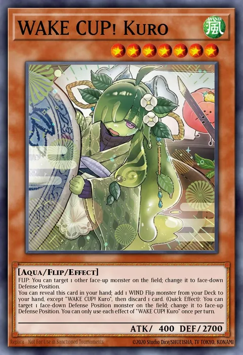 WAKE CUP! Kuro trading card