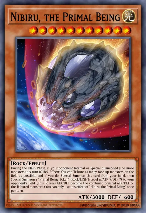 Nibiru, the Primal Being trading card