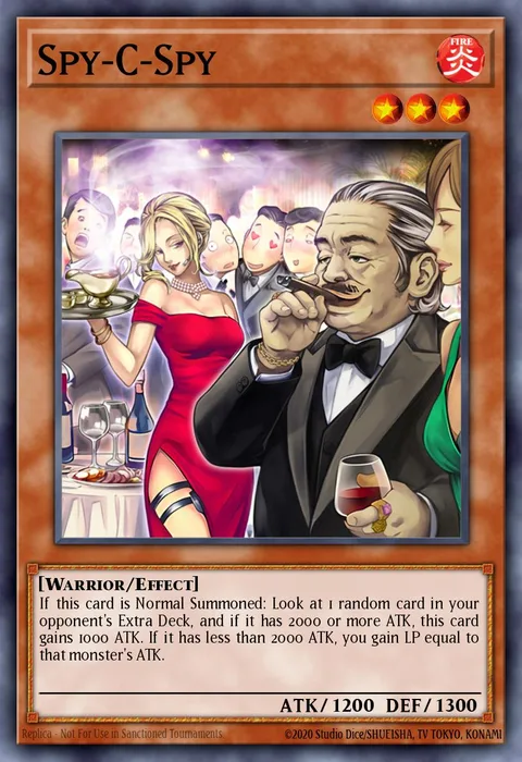 Spy-C-Spy trading card