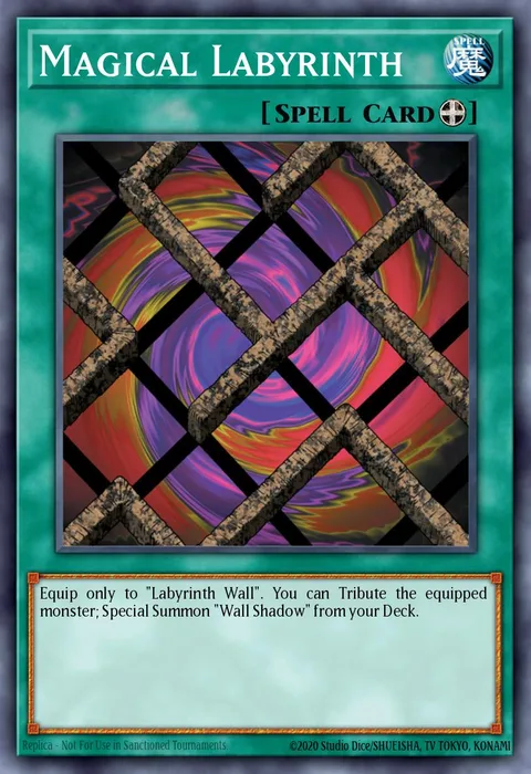 Magical Labyrinth trading card