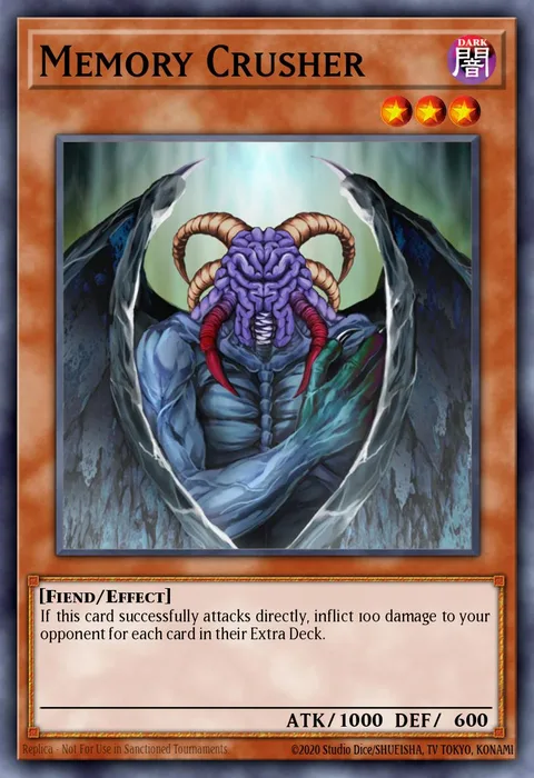 Memory Crusher trading card
