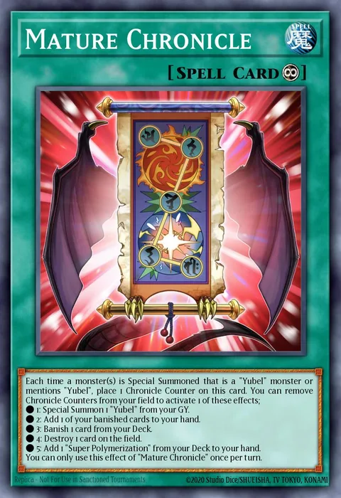 Mature Chronicle trading card